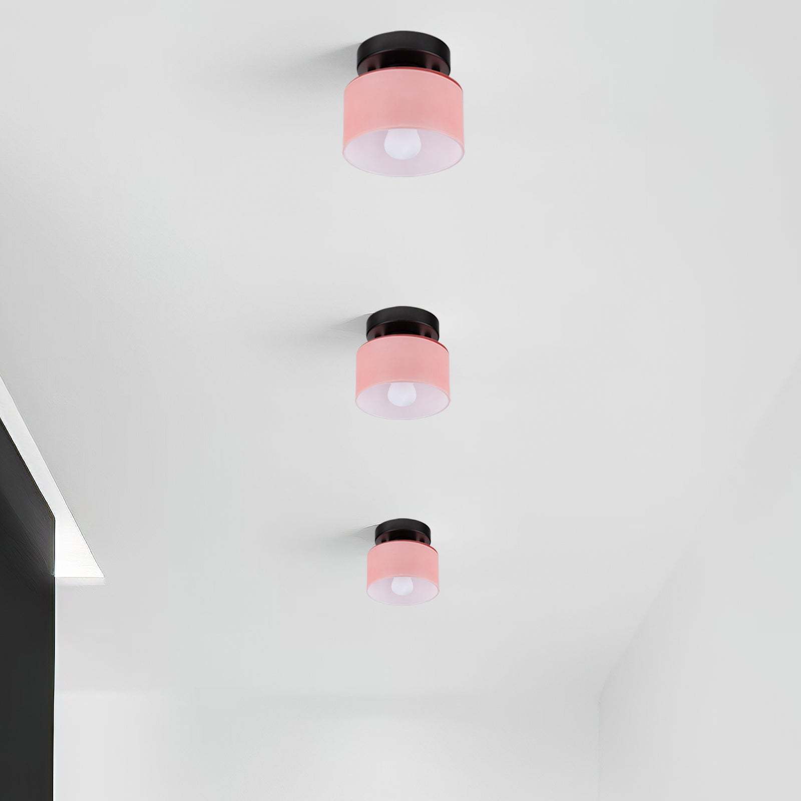 Bauhaus Glass Colorful Ceiling Lights