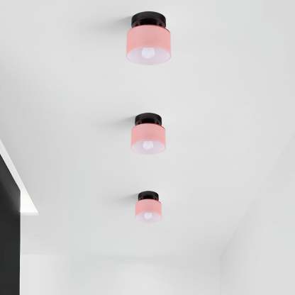 Bauhaus Glass Colorful Ceiling Lights