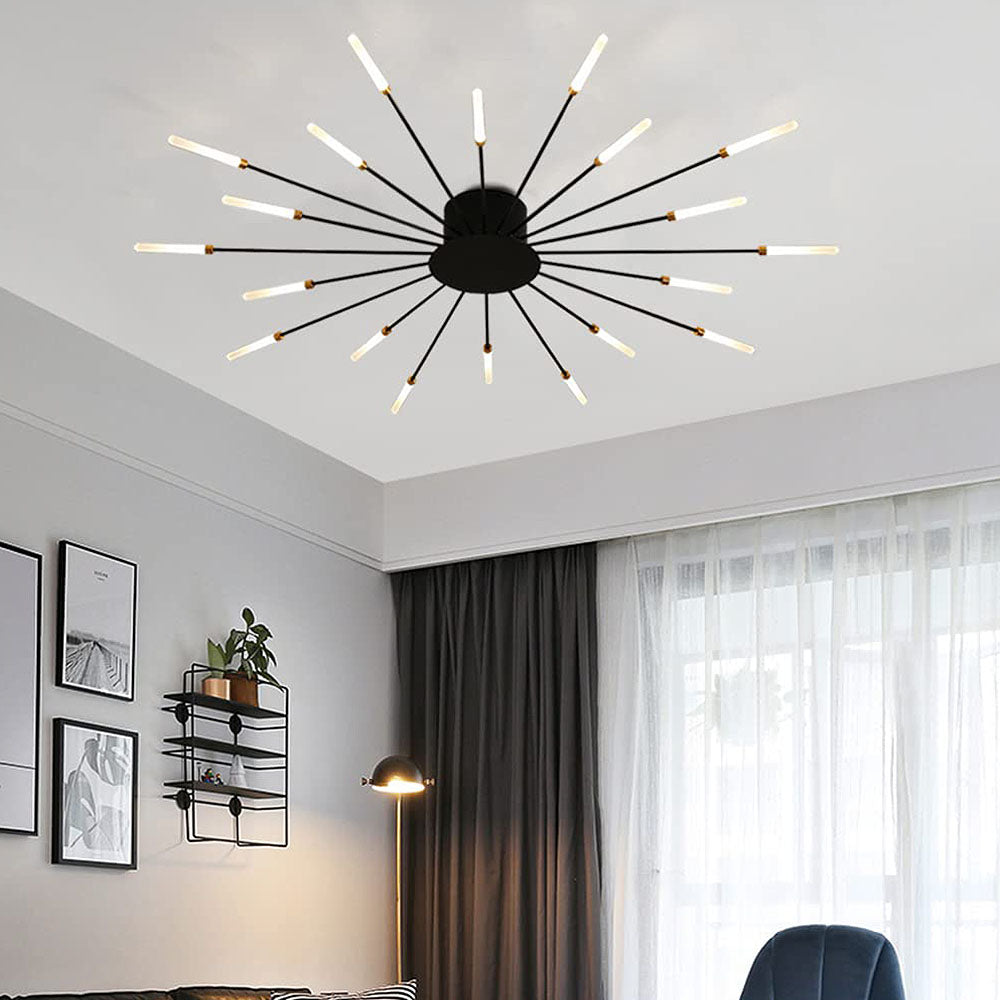 Multiple-Head Design Creativity Bedroom LED Ceiling Light
