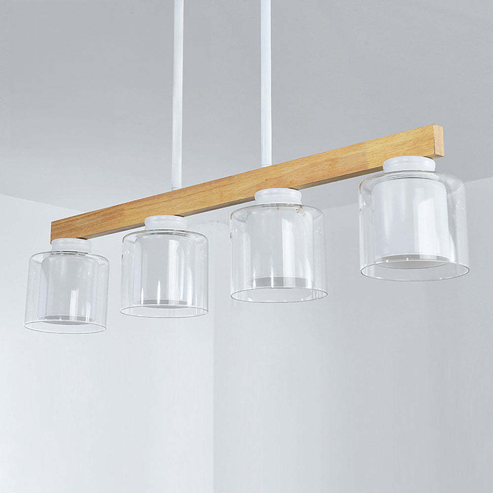 Modern Wood Bar pendant light For Kitchen Island