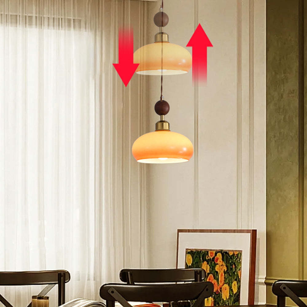 Nordic Glass Pendant Lighting For Kitchen Island