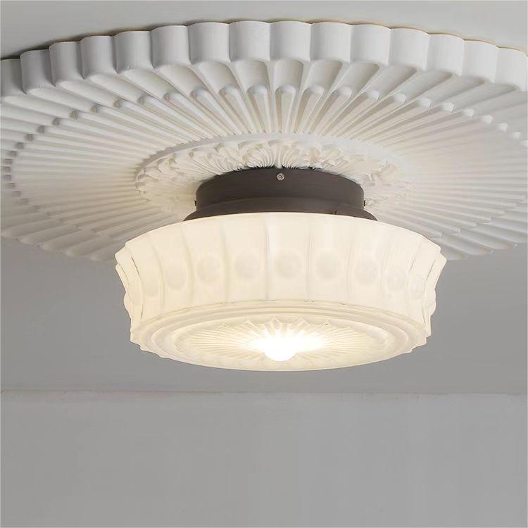 Vintage Milk Glass Bubble Light Fixture online