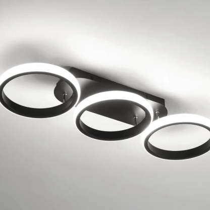 Modern Metal Round Bedroom Ceiling Light