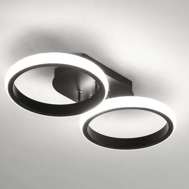 Modern Metal Round Bedroom Ceiling Light