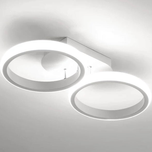 Modern Metal Round Bedroom Ceiling Light