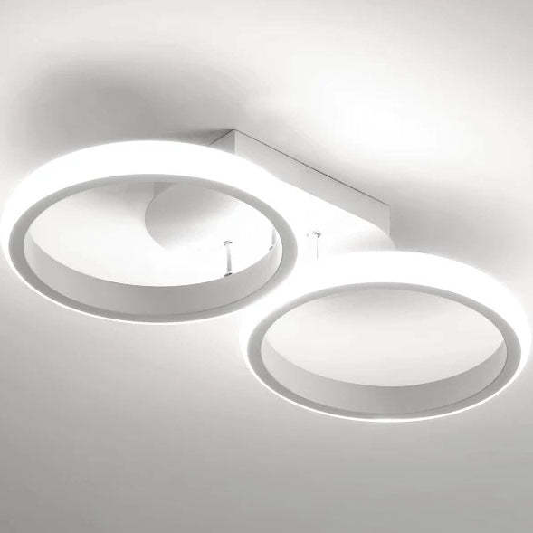 Modern Metal Round Bedroom Ceiling Light