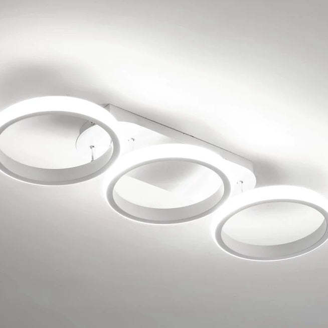 Modern Metal Round Bedroom Ceiling Light