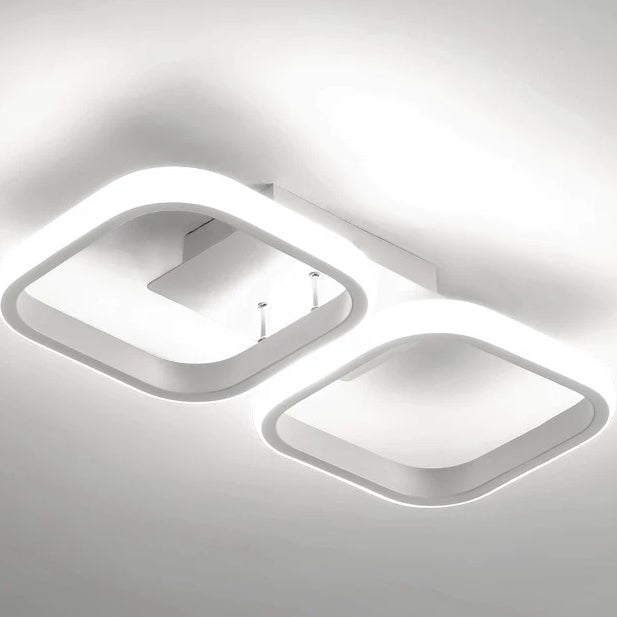 Modern Metal Round Bedroom Ceiling Light