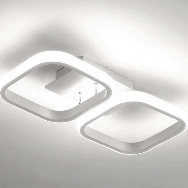 Modern Metal Round Bedroom Ceiling Light