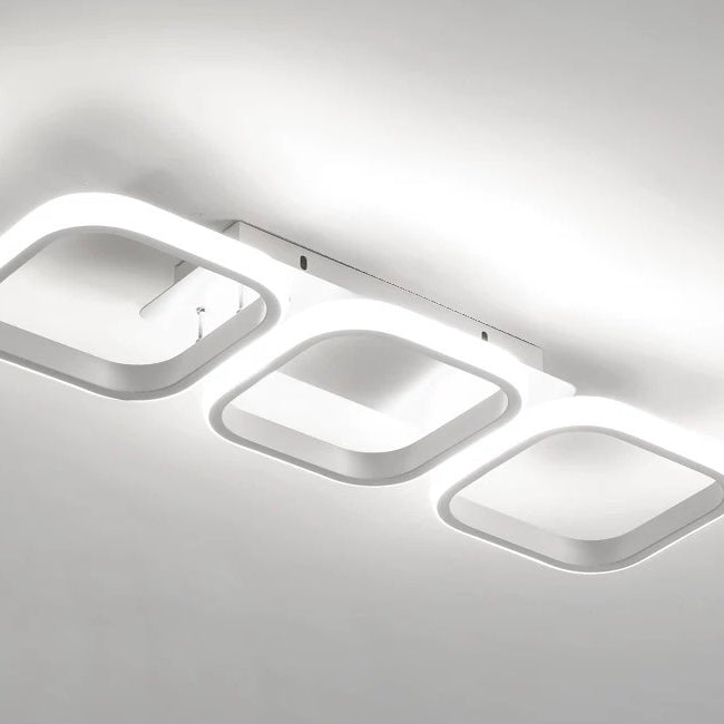 Modern Metal Round Bedroom Ceiling Light