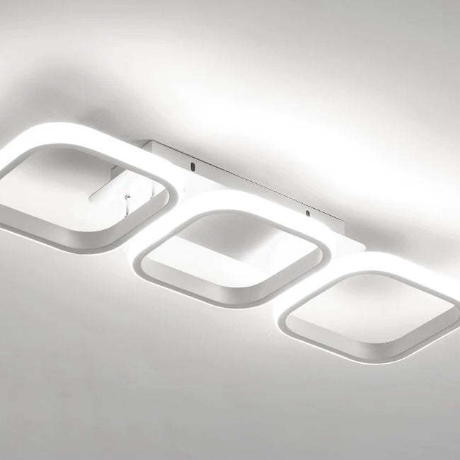 Modern Metal Round Bedroom Ceiling Light