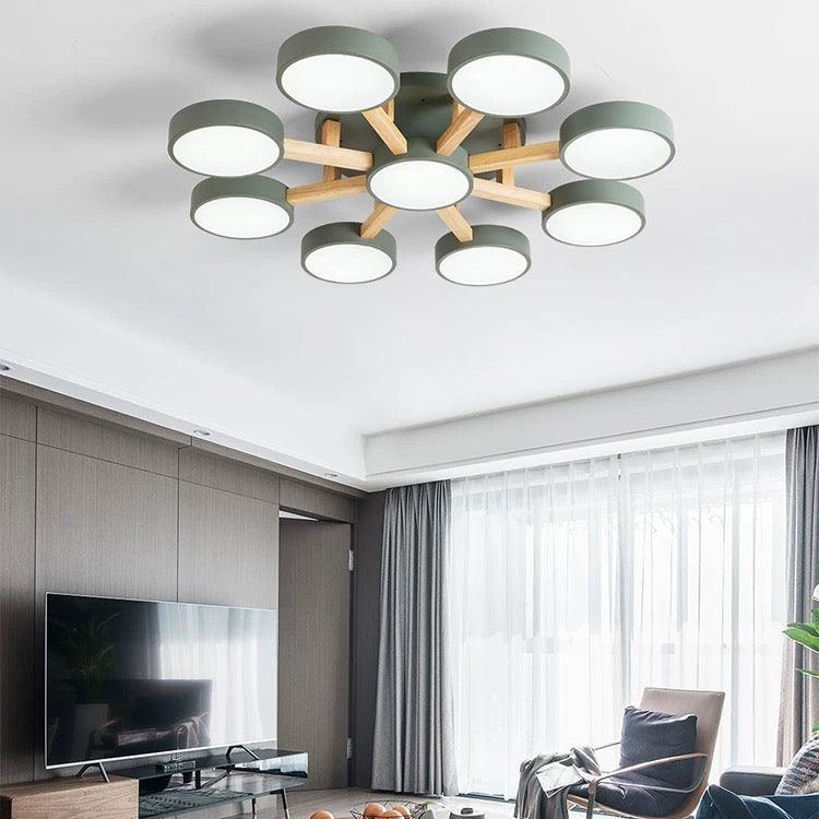 Nordic Modern Acrylic LED Living Room Ceiling Light