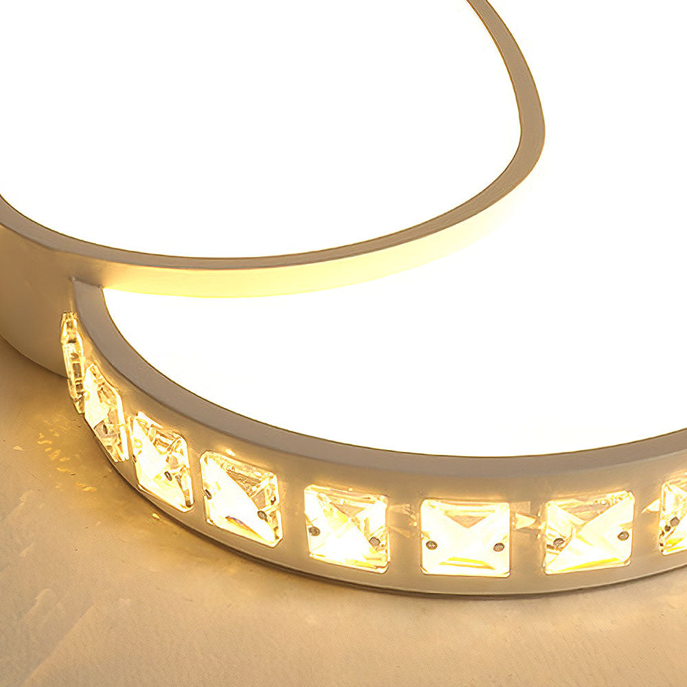 Contemporary  Acrylic Flush Led Ceiling Lights For Bedroom