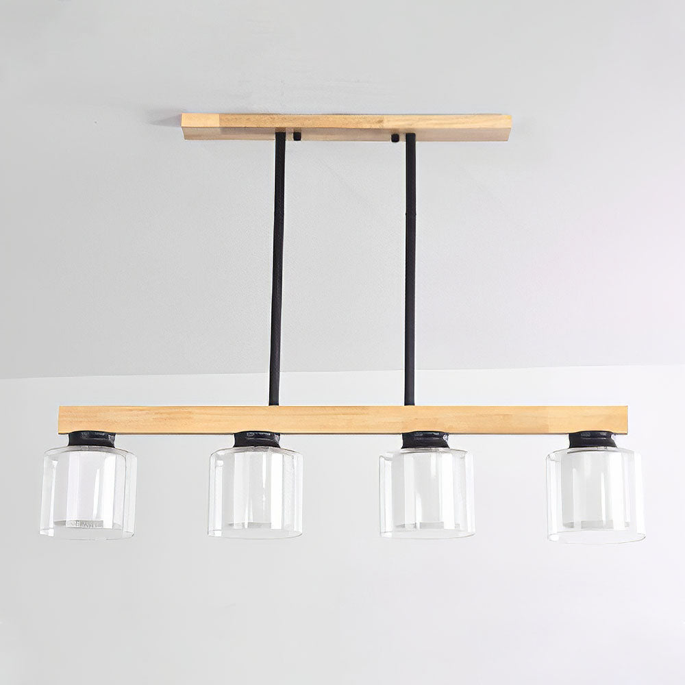 Modern Wood Bar pendant light For Kitchen Island