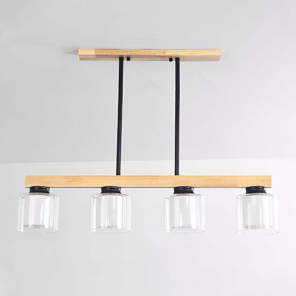 Modern Wood Bar pendant light For Kitchen Island