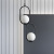 Modern Decor Globe Glass Pendant Lighting For Bedroom