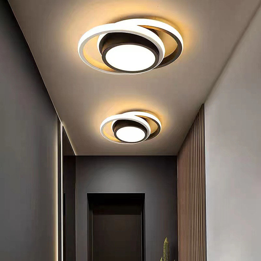 Double Ring Simple LED Ceiling Lamp