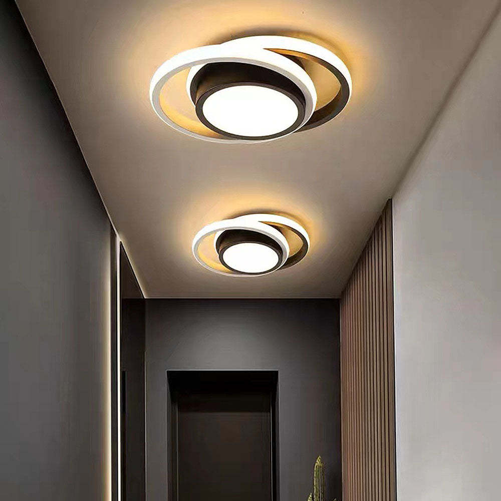 Double Ring Simple LED Ceiling Lamp