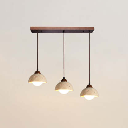 Homdiy Pendant Lighting Wood Hanging Pendant Lights for Living Room