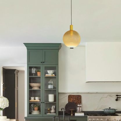 Creative Colorful Glass Hanging Lamp