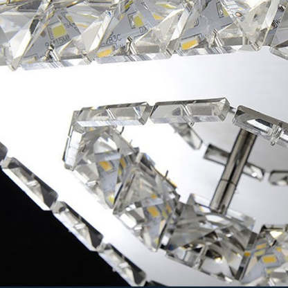 Contemporary Luxurious Crystal Hallway LED Ceiling Lights