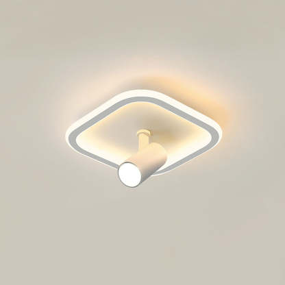 Round and Square LED Ceiling Track Light Fixture