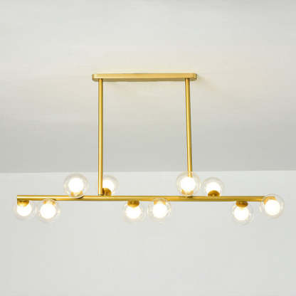 Modern Glass Ceiling Bar Lights For Kitchen Island