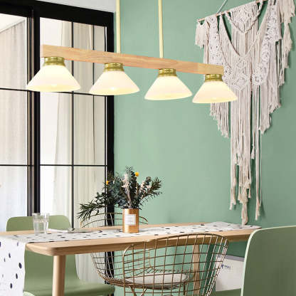 Contemporary Wooden Ceiling Lights For Kitchen Island