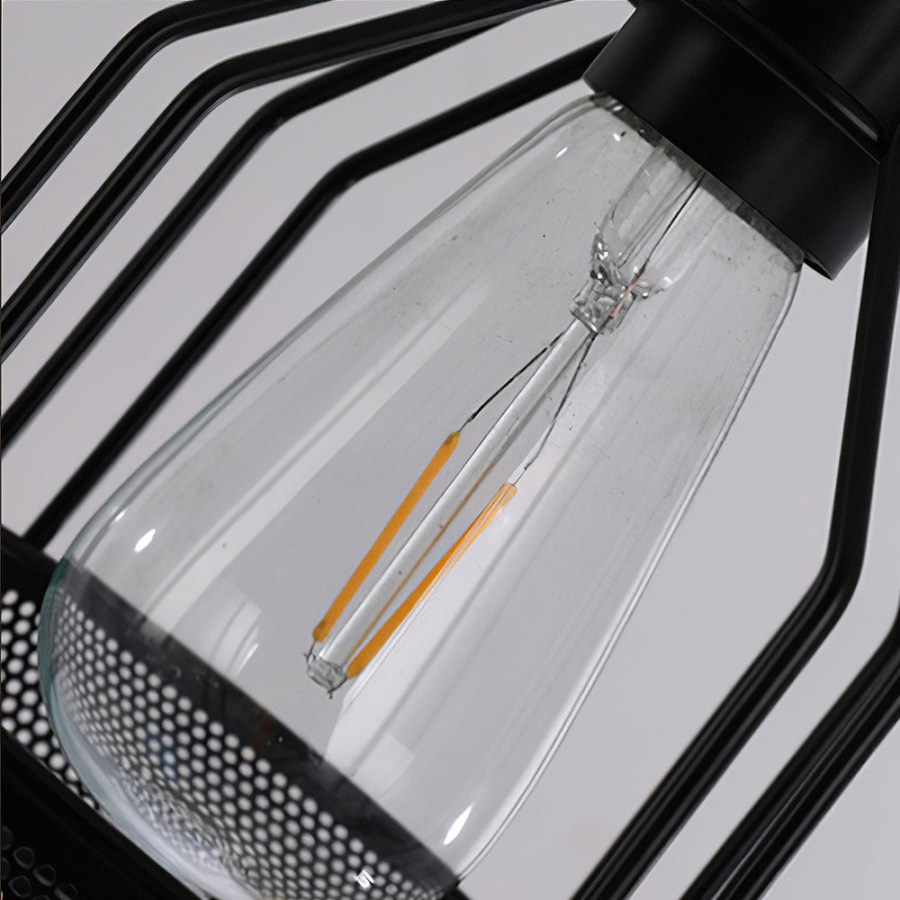 Multi-Bulbs Vintage Pendant Light For Dining Room