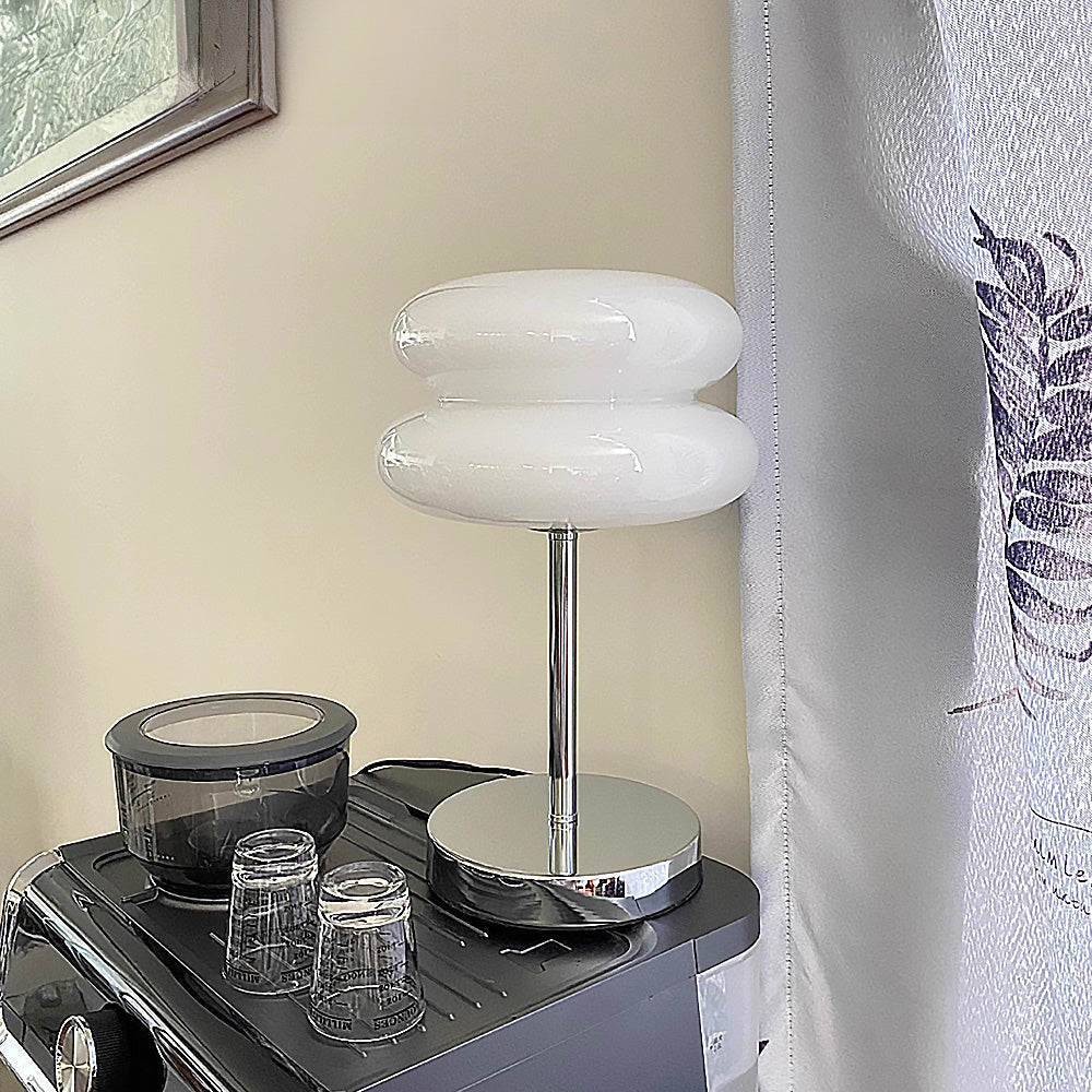 Morandi Glass Simple Living Room Mini Table Lamp