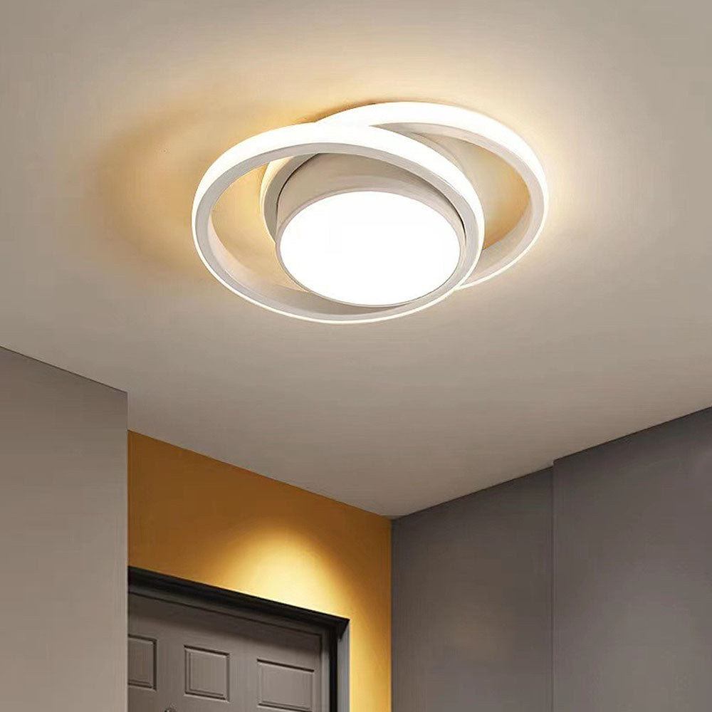 Double Ring Simple LED Ceiling Lamp