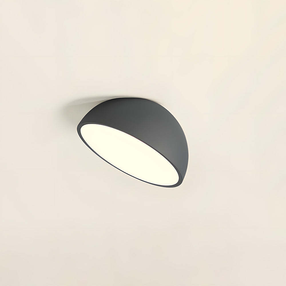 Nordic Minimalist Round Iron LED Ceiling Light for Living Room
