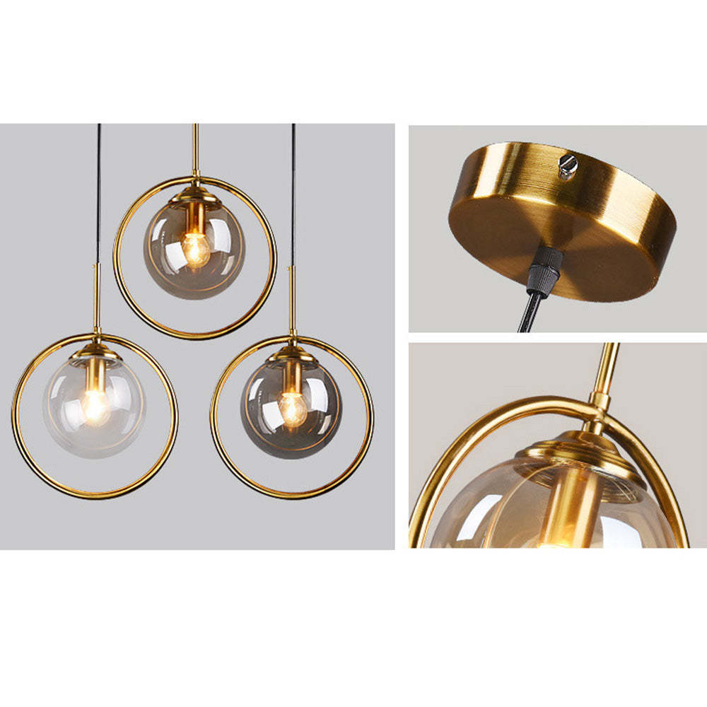 Creative Ball Glass Dining Room Pendant Light
