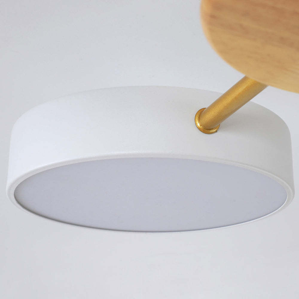 Multi Bulbs Round LED Bedroom Ceiling Light