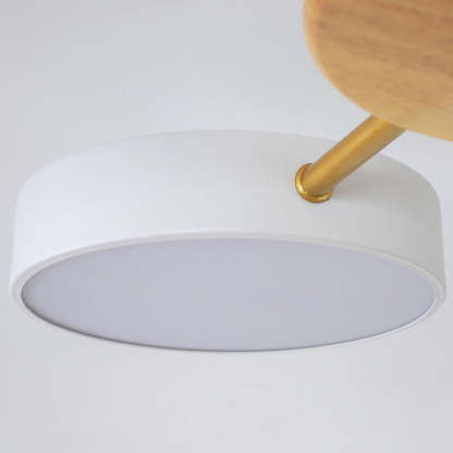 Multi Bulbs Round LED Bedroom Ceiling Light