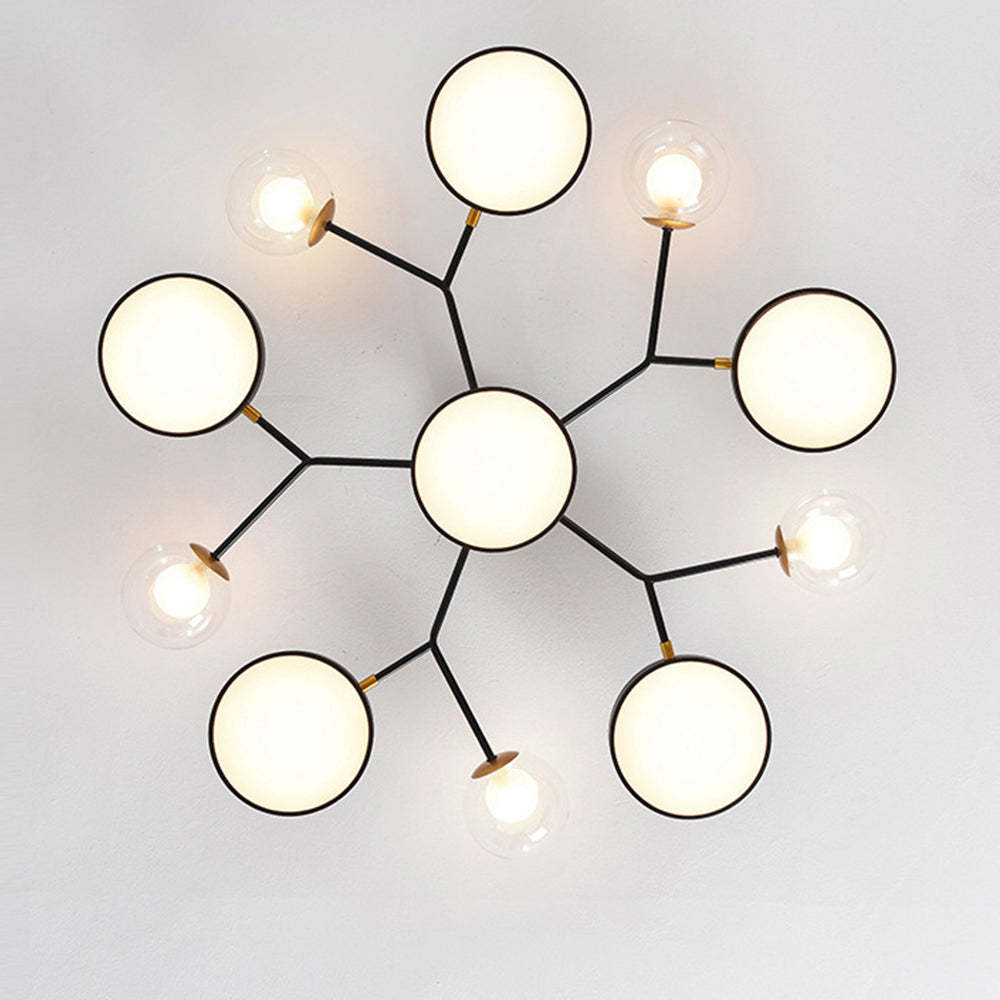 Multi Bulbs LED Colorful Living Room Ceiling Light