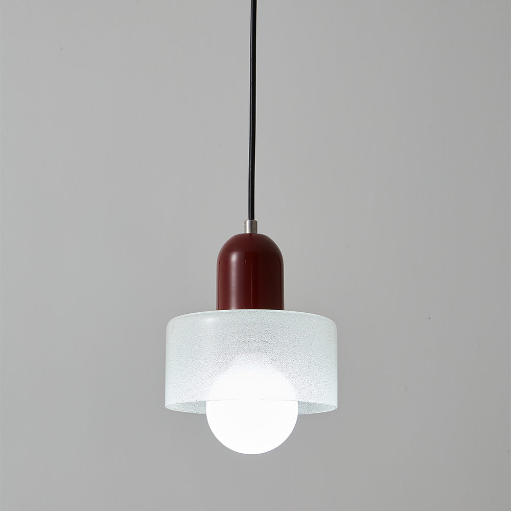 Contemporary Nordic Transparent Glass Living Room Pendant Lights