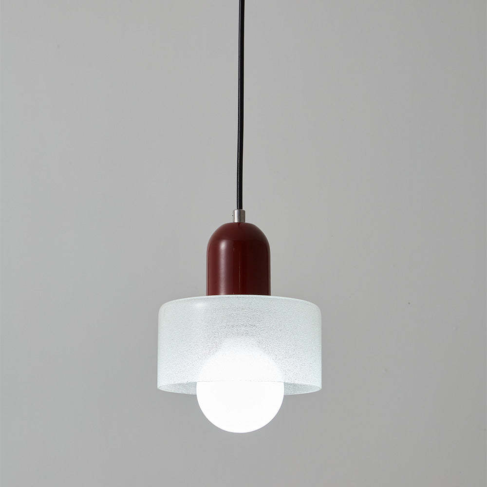Contemporary Nordic Transparent Glass Living Room Pendant Lights