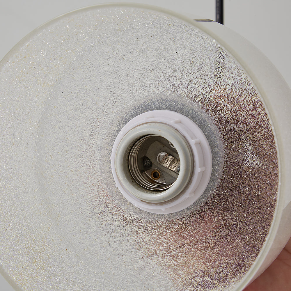 Contemporary Nordic Transparent Glass Living Room Pendant Lights