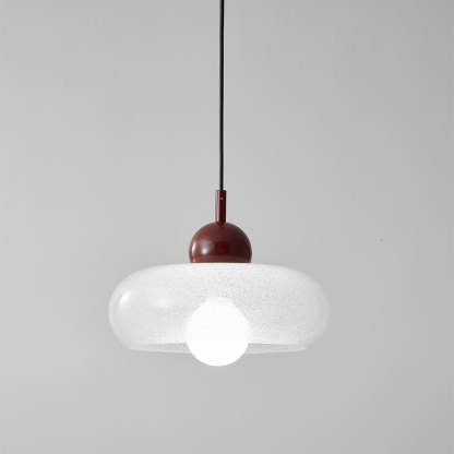 Modern Minimalist Red Iron Pendant Lights For Living Room