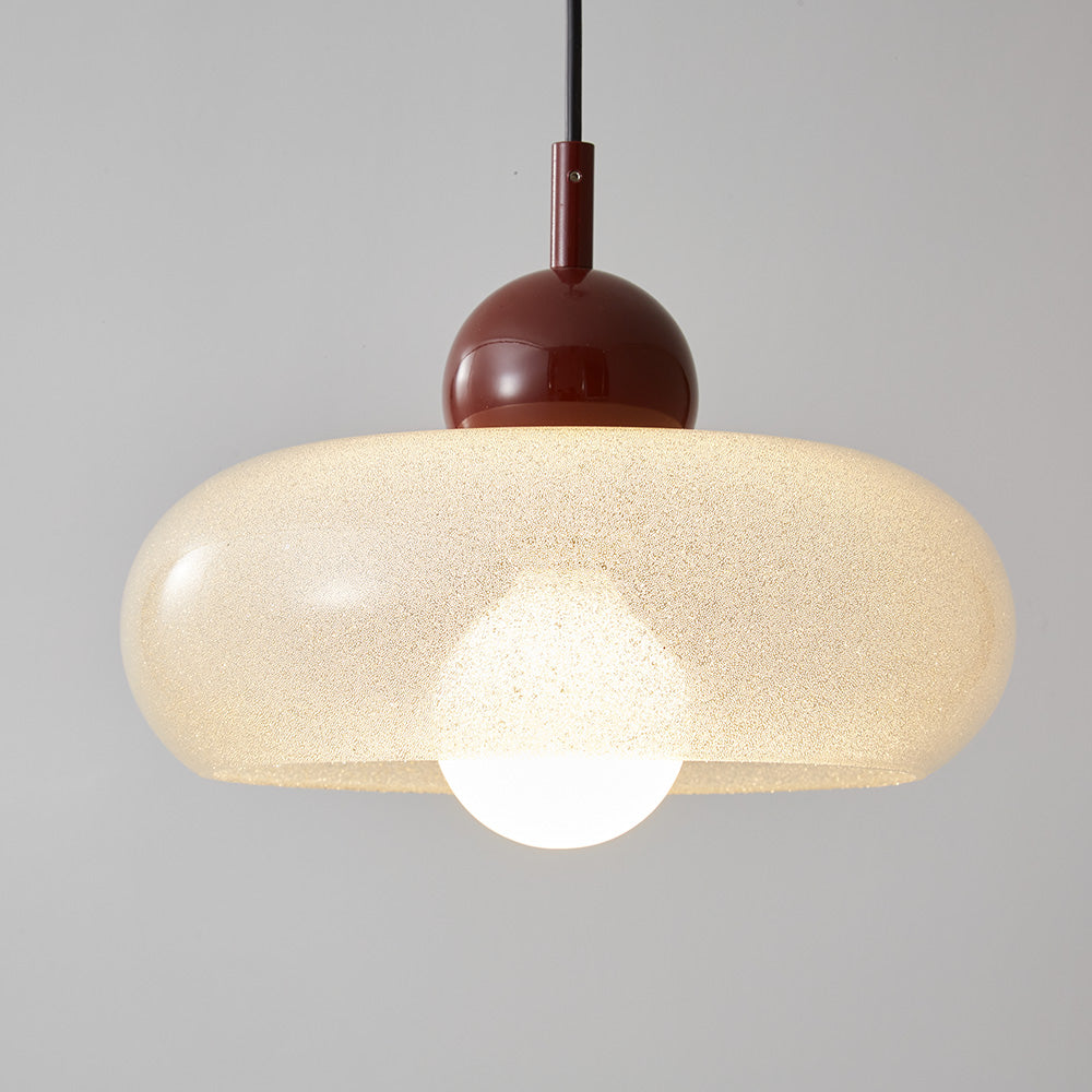 Modern Minimalist Red Iron Pendant Lights For Living Room