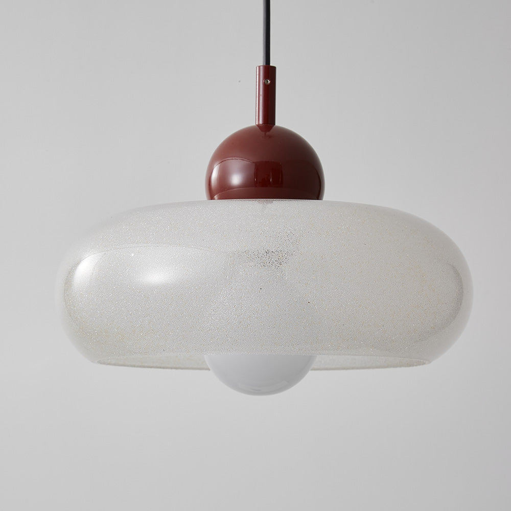 Modern Minimalist Red Iron Pendant Lights For Living Room