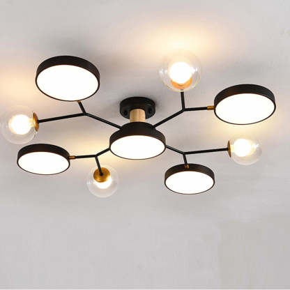 Multi Bulbs LED Colorful Living Room Ceiling Light
