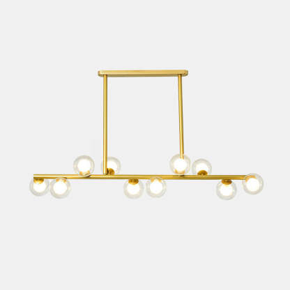 Modern Glass Ceiling Bar Lights For Kitchen Island