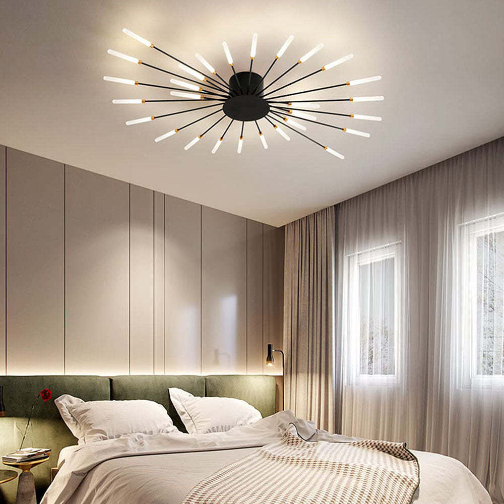 Multiple-Head Design Creativity Bedroom LED Ceiling Light