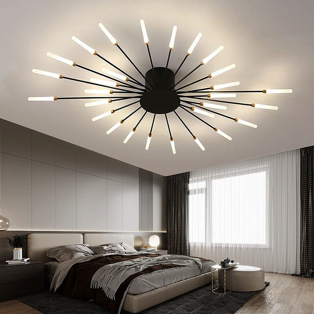 Multiple-Head Design Creativity Bedroom LED Ceiling Light