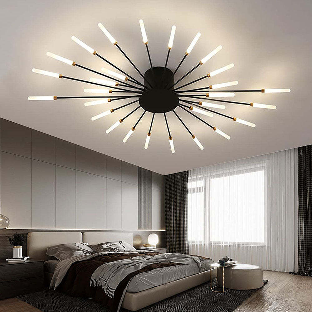 Multiple-Head Design Creativity Bedroom LED Ceiling Light