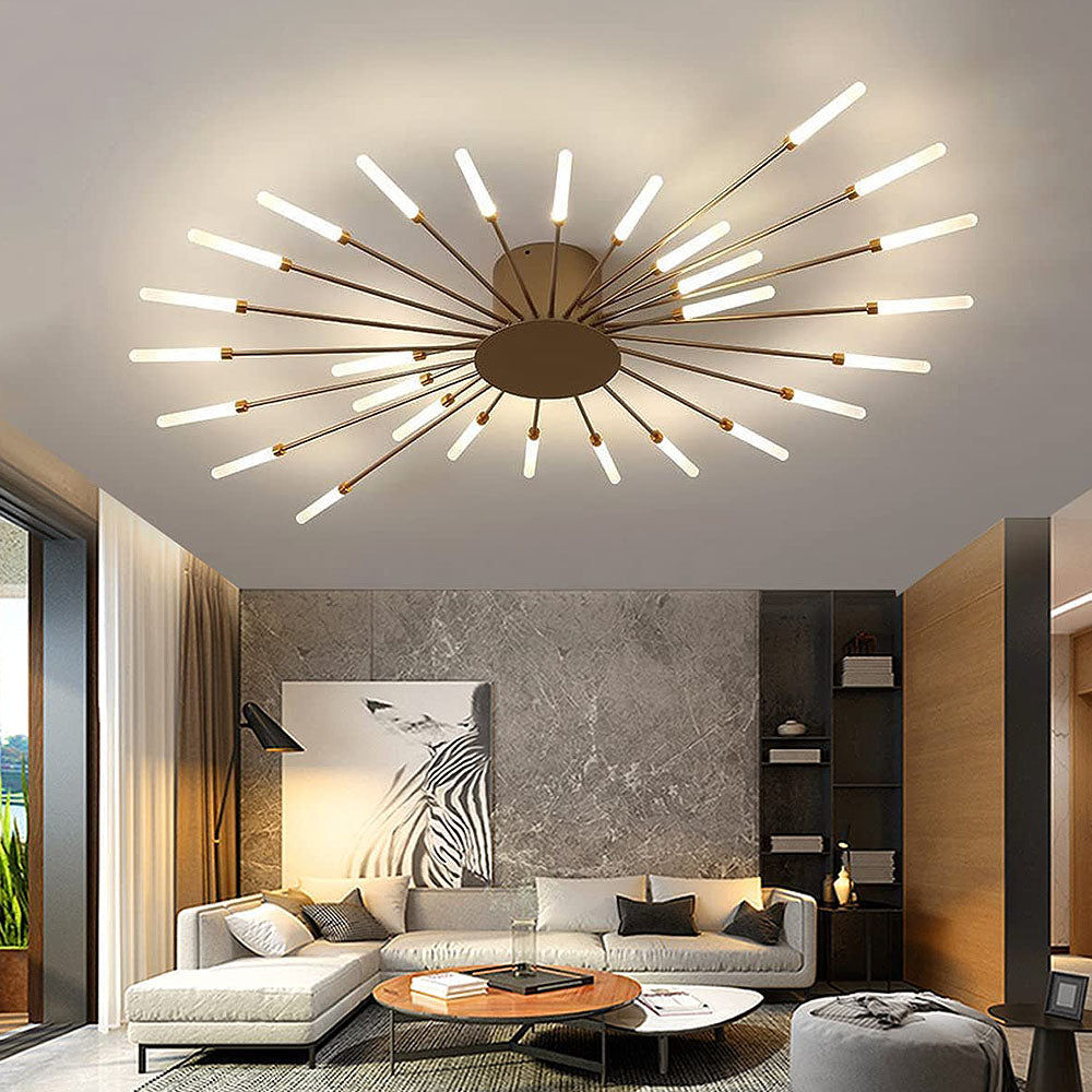 Multiple-Head Design Creativity Bedroom LED Ceiling Light