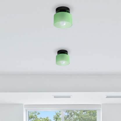 Bauhaus Glass Colorful Ceiling Lights