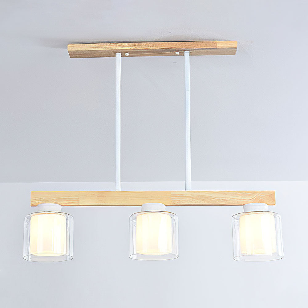 Modern Wood Bar pendant light For Kitchen Island